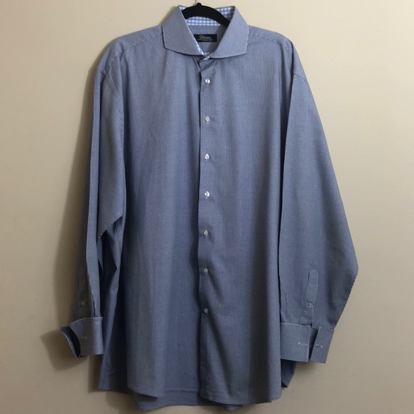 Steven by Steven Land Blue Dress Shirt size 2X - Picture 2 of 8